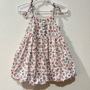 Old Navy Floral Tie-Shoulder Bubble Romper 18-24M